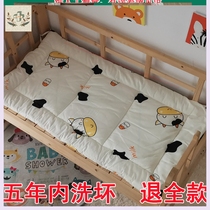 Set to be a kindergarten bed cushion for children Thickened Bedding Pure Cotton Bedclothes Full Cotton Newborn Baby Cartoon Cushion Washable