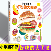 Genuine spot delicious Big Picture Book (bilingual in Chinese and English) (fine) small hand turning day] Hungry glasses Yamada Tuohong painting Huang Rui translation popular science fun turning over books looking at pictures knowledge science knowledge English