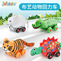 jollybabyBuyi back force car 1 year old baby boy toys resistance to fall inertia toy car mini car