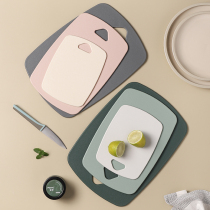 Household classification chopping board three-piece set fruit cutting board mildew-proof baby food supplement kitchen chopping board knife board small occupied board