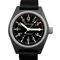 Marathon universal MaraGlo luminous quartz watch (GPQ) mens casual outdoor watch Iron Blood