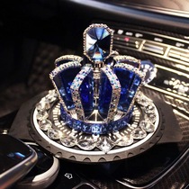 Car ornaments 2022 New Crown creative car interior perfume decoration car Crystal aromatherapy men and women tide