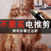 Non-hairy pet shaving machine dog cat professional electric clipper Teddy golden hair clipper haircut artifact tool