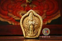 Pottery Qiankuanyin Guanyin eleven facial Guanyin to wipe out the good mud 02-090