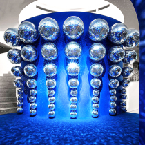 Christmas Wedding Laser Ball Shop Windows Showcase Silver Disco Mirror Ballroom Didhall Bungaloo House Bar KTV Glistening Ball