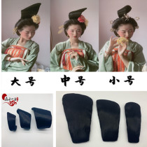 In the water side costume wig Tang Dynasty Dunhuang Tang Style single knife bun Semi-turn knife bun Hanfu single hair bun Recovery bun