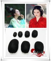 Shadow performance costume style wig bride filled hair cotton Princess head pad hair pad back head pad hair bag