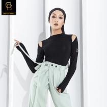 dancebaby new Latin dance uniforms practice uniforms Womens dancers Tops Dance costumes dance costumes DA444