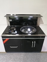 Yanlin smoke-free firewood integrated stove (double stove)Yanlin firewood integrated stove Firewood integrated stove