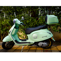 Brestone Blue Card BL150T-D trunk motorcycle trunk trunk trunk carrier trunk tail rack retro