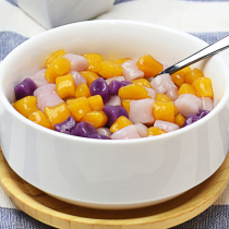 Taiwan taro ball House colorful handmade dessert taro sweet potato milk tea dumplings afternoon tea without added dessert