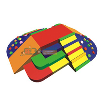 Soft sports combination Kindergarten Early Education Center Childrens physical training Sensory integration equipment Climbing slide Slide Building blocks