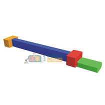 Software balance beam Early education Kindergarten Parent-child Garden Childrens software Physical training Sensory integration equipment Plank bridge