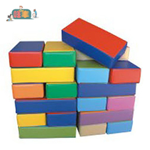 Kindergarten soft building blocks Childrens early education Parent-child Garden Educational toys and games Sponge multi-color combination