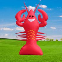 Inflatable Small Lobster Air Die Xuxiu Night Light Model Night Snack Bar seafood Opening-up Manufacturer Direct Sales Shine