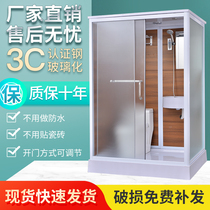 Integral shower room with toilet Integrated shower room Integral bathroom with toilet washbasin
