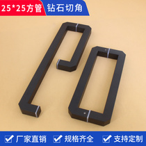 shower room glass door handle frosted black bathroom door handle sand black flush cool house black stainless steel door handle