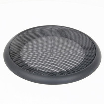 Speaker horn mesh cover decorative ring mask car horn net cover audio subwoofer all black net cover