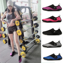 Gym sports shoes women indoor treadmill special shoes shock absorption socks yoga shoes soft bottom rope skipping shoes fitness shoes