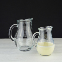 Turkey imported thickened heat-resistant milk jug glass milk jug coffee small milk jug breakfast milk cup milk tank jug jug