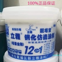 Guangzhou Liya tempered 12 in 1 imitation porcelain putty paint indoor fan gray putty anti-mold powder 18kg