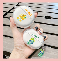 Huawei FreeBuds4 headphone case FreeBudsPro anti-drop soft silicone Huawei 4i cute green monster soda FreeBuds3 wireless Bluetooth ear case couple new