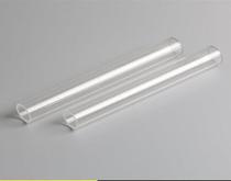 Acrylic rod can be customized processing custom plexiglass tube acrylic tube hollow tube with back cover