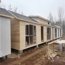 Pinus sylvestris drying exterior wall flat hanging board wooden house outdoor curved hanging board Villa solid wood interior and exterior wall wooden gusset decoration