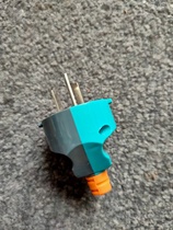 10A 250V locking plug 3 flat national standard industrial household wiring copper plug new original packaging