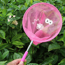 Children catch insects butterfly nets fishing nets stainless steel retractable net fishing pockets magnifying glass observation cans