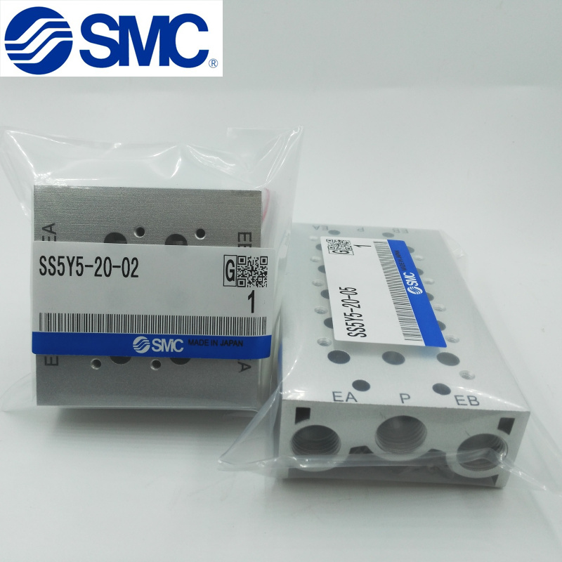 SMC solenoid valve plate SS5Y5-20-02 03 04 05 06 07 08 09 converged plate 5000 seat