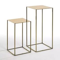 Nordic style light luxury creative sofa next to the shelf Living room display rack Simple flower rack Wrought iron bedroom decoration shelf