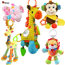  Music Pull Bell Car Hung Octatone Lacchen Ratchetto Baby Toys Appeasement Dolls Dentin Glue Cars Hang Up Bed Hang