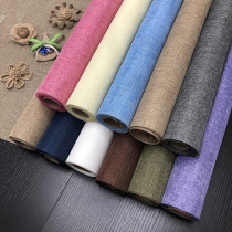 diy kindergarten environment layout manual material pastoral style simulation linen background wall corner decoration ring creation