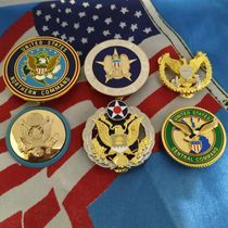 Metal Badge American Karjun Headquarters Diligent Identification Badge Badge Badge Badge