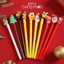 Christmas Small Gifts Christmas Middle Sex Pens Childrens Prizes Gift Kindergarten Elementary School Kids Creative Cartoon Stationery