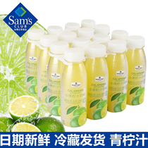 Sam Little Lime Juice Drink 300ml 1L fresh juice Philippine lime refrigerated delivery