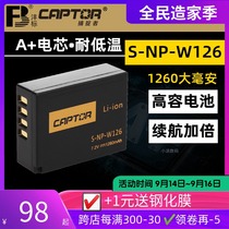 fb catcher W126S battery for Fuji XS10 XT30 20 XA7 5 X100V XE3 XPRO3