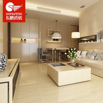 Dongpeng tile 800*800 living room ground dining tile Italian gray wood grain non-slip brick