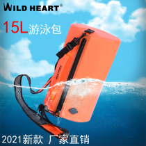 2021 New WILD HEART 15L swimming bag surf beach bag airtight zipper waterproof bag