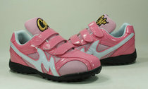 Pink stuffed training shoes breathable mesh baseball training shoes softball training shoes