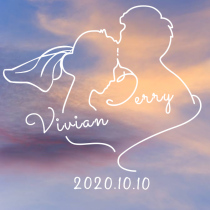 Customized wedding name glass window stickers personality wedding room stickers creative stickers happy word window flower wedding supplies