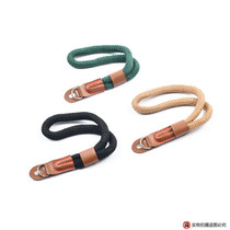 Micro single camera wristband Fuji cotton camera hand rope Leica round hole camera with hand woven hand strap