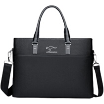 2022 New Business Male Cross Square Shaped Single Shoulder Bag PU Commuter Handbag Large Capacity Diagonal Satchel Handbag