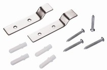 Stainless steel urinal accessories adhesive hook type ceramic urinal piece thickened urinal pendant water tank fixing adhesive hook