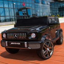 Mercedes-Benz Big g childrens electric car four-wheel remote control charging baby toy car can sit on adult double child car