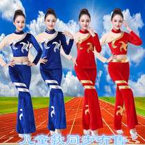 Competitive bodybuilding competition costume cheerleading uniform female cheerleading team student dance performance aerobics suit