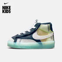  Nike Nike official BLAZER MID 77 (TD)baby sports childrens shoes new summer DJ0313