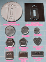 Double Flash Bar material special shape double flash base paper set personality DIY professional custom collection customization