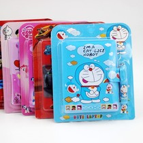 Childrens cute book plus pen stationery set diary notebook School students gift stationery school supplies